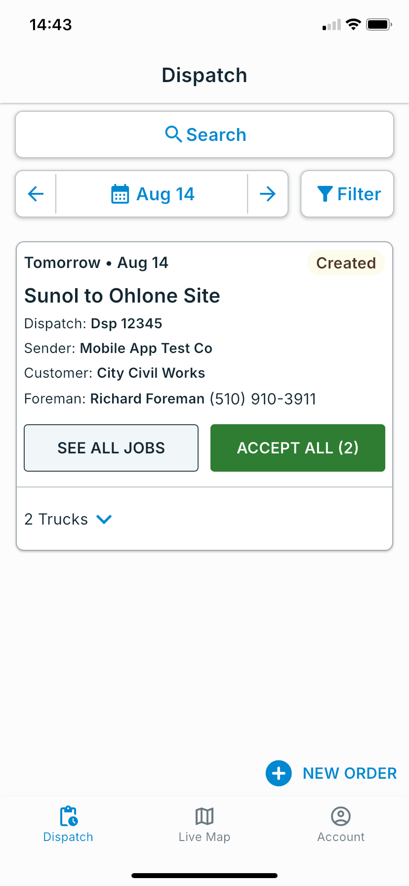 Accept all jobs